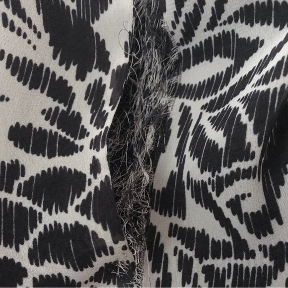 Sigrid Olsen Black Lined 2 Button Jacket Size 10 - Picture 7 of 10